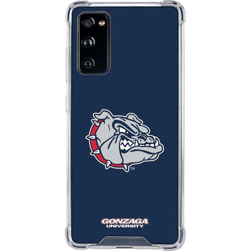 Gonzaga University Bulldog Logo Galaxy S20 FE Clear Case