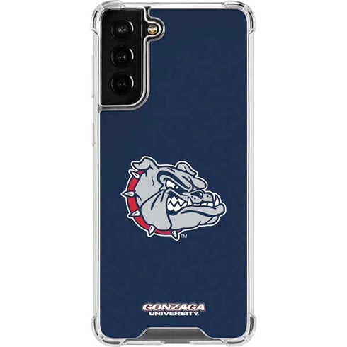 Gonzaga University Bulldog Logo Galaxy S21 FE Clear Case