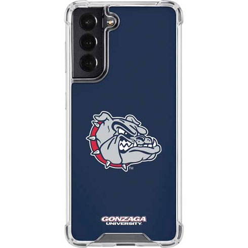 Gonzaga University Bulldog Logo Galaxy S22 Clear Case
