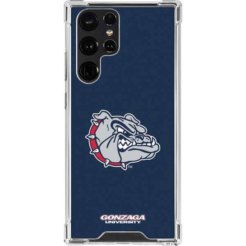 Gonzaga University Bulldog Logo Galaxy S22 Ultra Clear Case