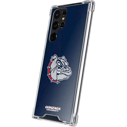 Gonzaga University Bulldog Logo Galaxy S22 Ultra Clear Case