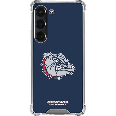 Gonzaga University Bulldog Logo Galaxy S23 Clear Case
