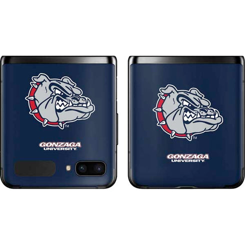 Gonzaga University Bulldog Logo Galaxy Z Flip Skin