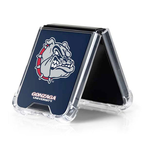 Gonzaga University Bulldog Logo Galaxy Z Flip5 5G Clear Case
