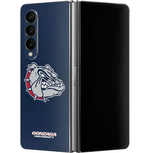 Gonzaga University Bulldog Logo Galaxy Z Fold4 5G Skin