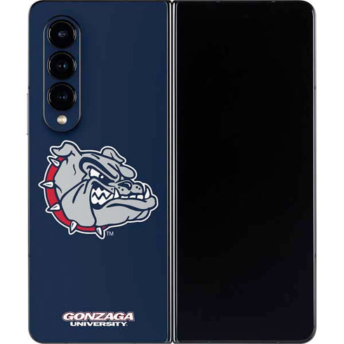 Gonzaga University Bulldog Logo Galaxy Z Fold4 5G Skin