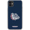 Gonzaga University Bulldog Logo iPhone 11 Clear Case