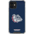 Gonzaga University Bulldog Logo iPhone 12 Clear Case