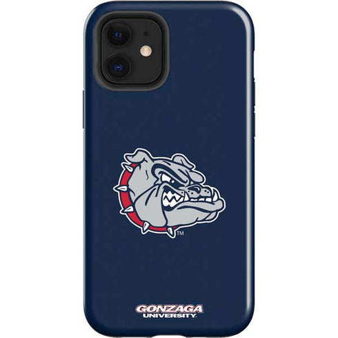 Gonzaga University Bulldog Logo iPhone 12 Impact Case