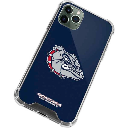 Gonzaga University Bulldog Logo iPhone 12 Pro Clear Case