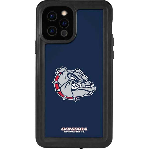 Gonzaga University Bulldog Logo iPhone 12 Pro Waterproof Case