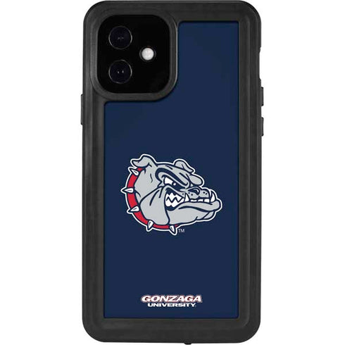 Gonzaga University Bulldog Logo iPhone 12 Waterproof Case