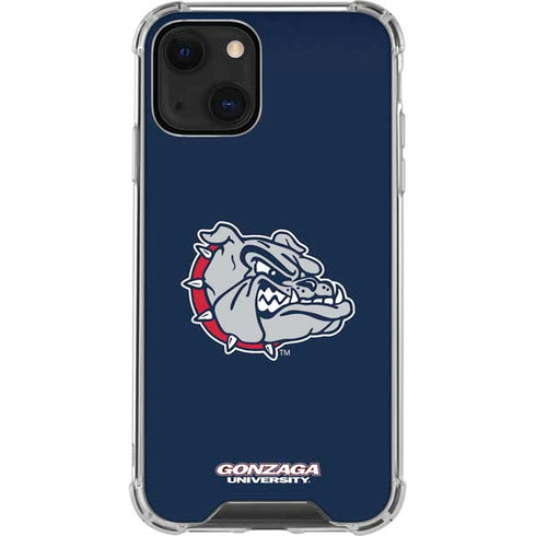 Gonzaga University Bulldog Logo iPhone 13 Clear Case