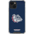 Gonzaga University Bulldog Logo iPhone 14 Clear Case