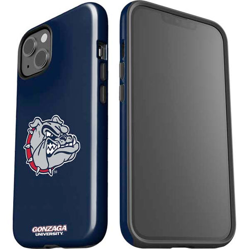 Gonzaga University Bulldog Logo iPhone 15 Impact Case