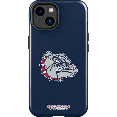 Gonzaga University Bulldog Logo iPhone 15 Plus Impact Case