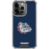 Gonzaga University Bulldog Logo iPhone 15 Pro Clear Case