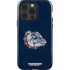 Gonzaga University Bulldog Logo iPhone 14 Pro Impact Case