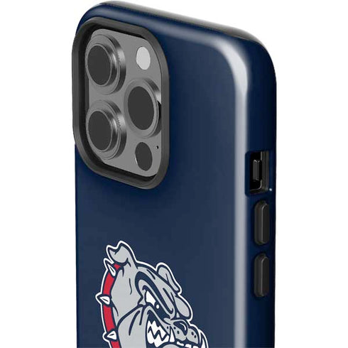 Gonzaga University Bulldog Logo iPhone 14 Pro Impact Case