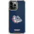 Gonzaga University Bulldog Logo iPhone 14 Pro Max Clear Case