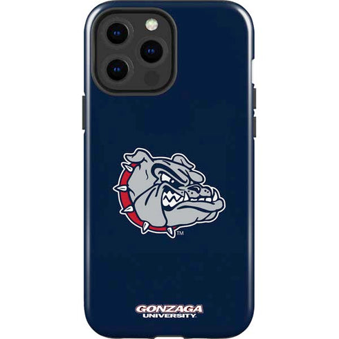 Gonzaga University Bulldog Logo iPhone 15 Pro Max Impact Case