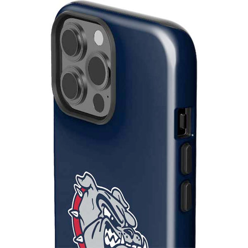 Gonzaga University Bulldog Logo iPhone 15 Pro Max Impact Case