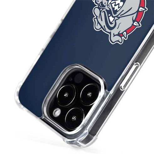 Gonzaga University Bulldog Logo iPhone 15 Pro Max MagSafe Case