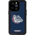 Gonzaga University Bulldog Logo iPhone 14 Pro Waterproof Case