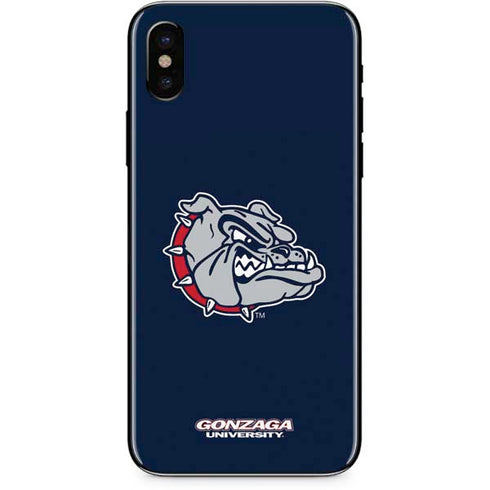 Gonzaga University Bulldog Logo iPhone X Skin