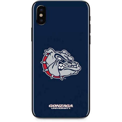 Gonzaga University Bulldog Logo iPhone XS Skin