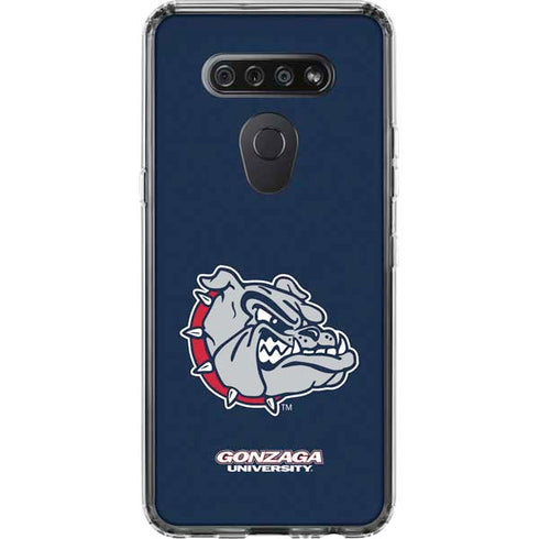 Gonzaga University Bulldog Logo LG K51/Q51 Clear Case