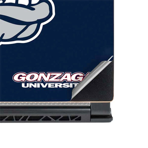 Gonzaga University Bulldog Logo MSI GS65 Stealth Laptop Skin