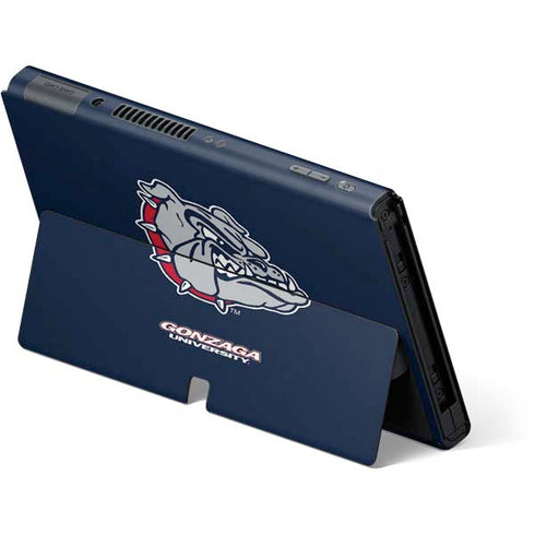 Gonzaga University Bulldog Logo Nintendo Switch OLED (2021) Skin