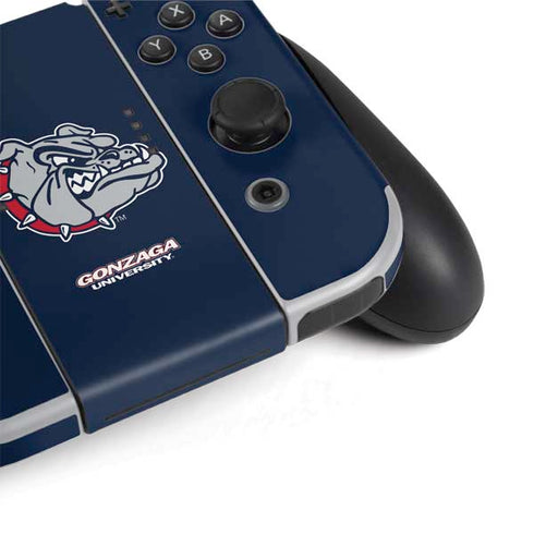 Gonzaga University Bulldog Logo Nintendo Switch OLED (2021) Skin
