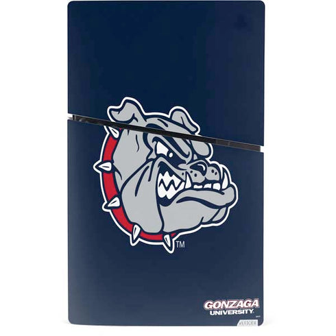 Gonzaga University Bulldog Logo PS5 Slim Digital Edition Bundle Skin