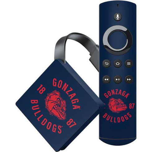 Gonzaga University Bulldogs 1887 Amazon Fire TV Skin