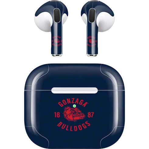 Gonzaga University Bulldogs 1887 Apple AirPods (3rd Gen 2021) Skin