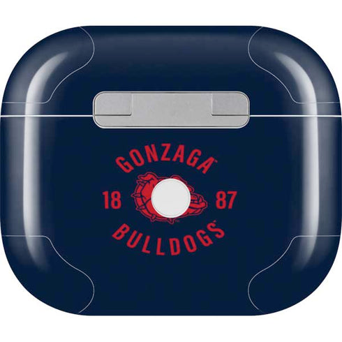 Gonzaga University Bulldogs 1887 Apple AirPods (3rd Gen 2021) Skin