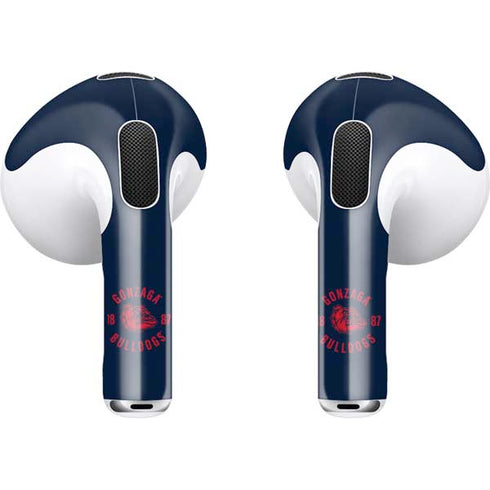 Gonzaga University Bulldogs 1887 Apple AirPods (3rd Gen 2021) Skin