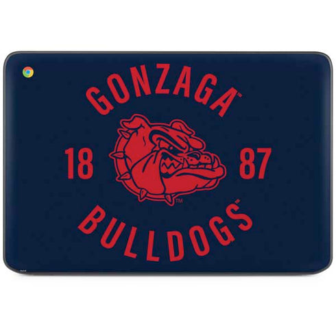 Gonzaga University Bulldogs 1887 HP Chromebook Skin