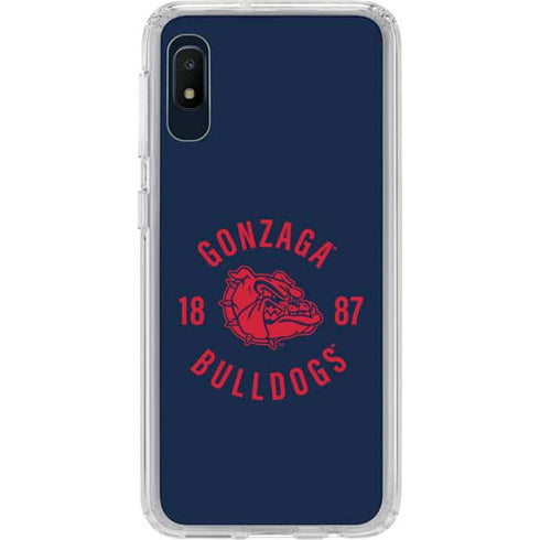 Gonzaga University Bulldogs 1887 Galaxy A10e Clear Case