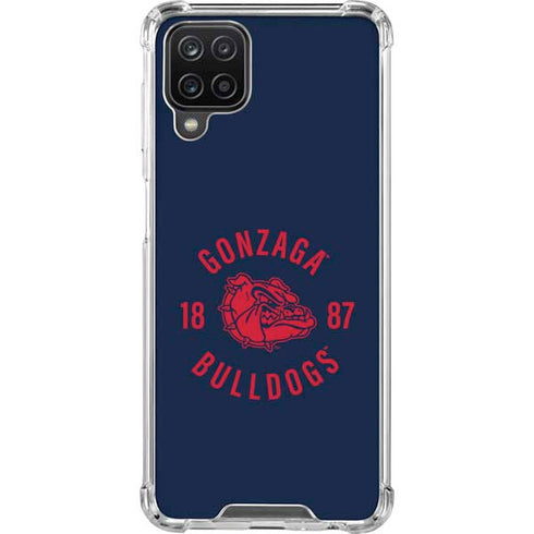 Gonzaga University Bulldogs 1887 Galaxy A12 Clear Case