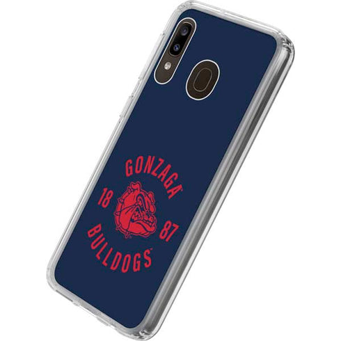 Gonzaga University Bulldogs 1887 Galaxy A20 Clear Case