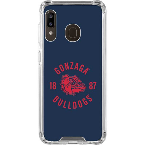 Gonzaga University Bulldogs 1887 Galaxy A30 Clear Case