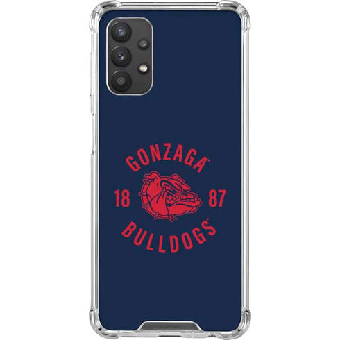 Gonzaga University Bulldogs 1887 Galaxy A32 5G Clear Case