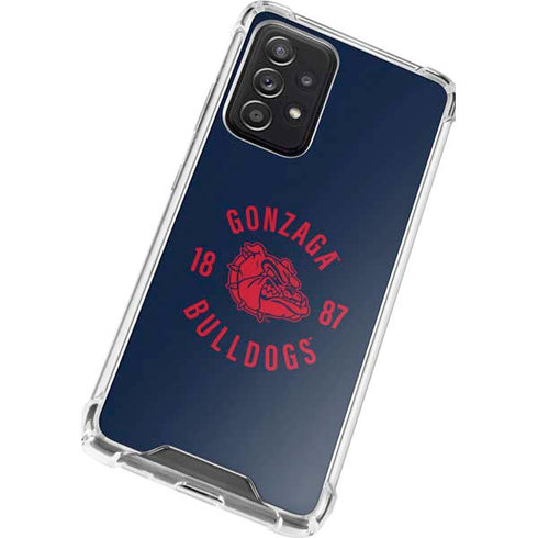 Gonzaga University Bulldogs 1887 Galaxy A52 5G Clear Case