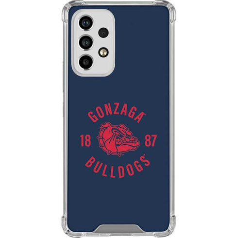Gonzaga University Bulldogs 1887 Galaxy A53 5G Clear Case