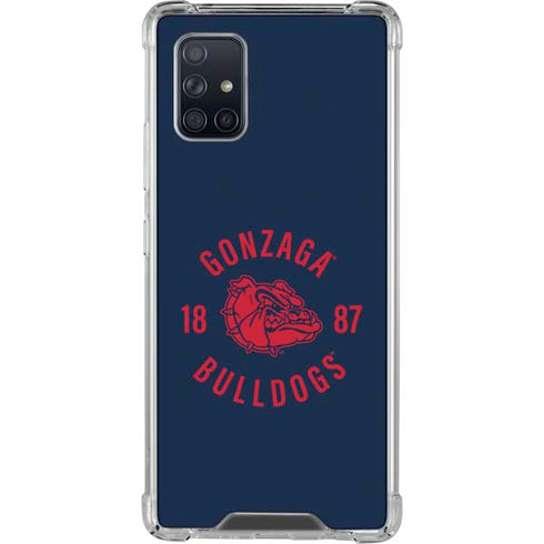 Gonzaga University Bulldogs 1887 Galaxy A71 5G Clear Case