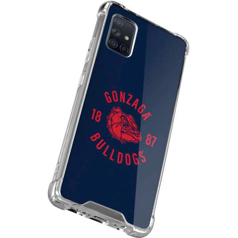 Gonzaga University Bulldogs 1887 Galaxy A71 5G Clear Case