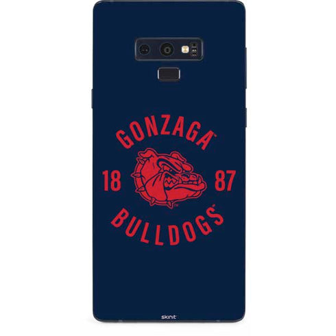 Gonzaga University Bulldogs 1887 Galaxy Note 9 Skin